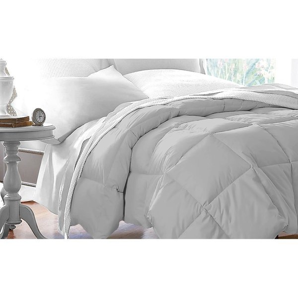 All Seasons All Seasons Down Alternative Comforter, Platinum, King GP130346